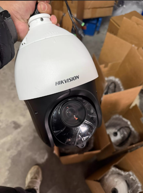Retired and restored to factory functionality. Hikvision 4423, 4-inch ball camera, 4 million pixels, 23x optical zoom