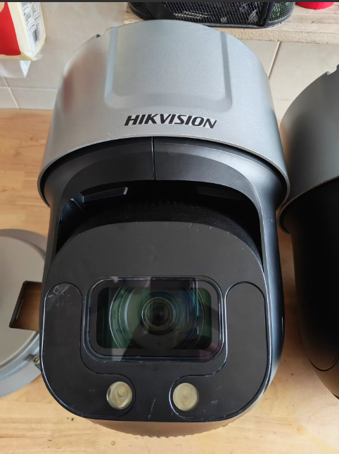 Retired fully functional Hikvision 9-inch ball camera, 4 megapixel 35x optical zoom black light ball camera
