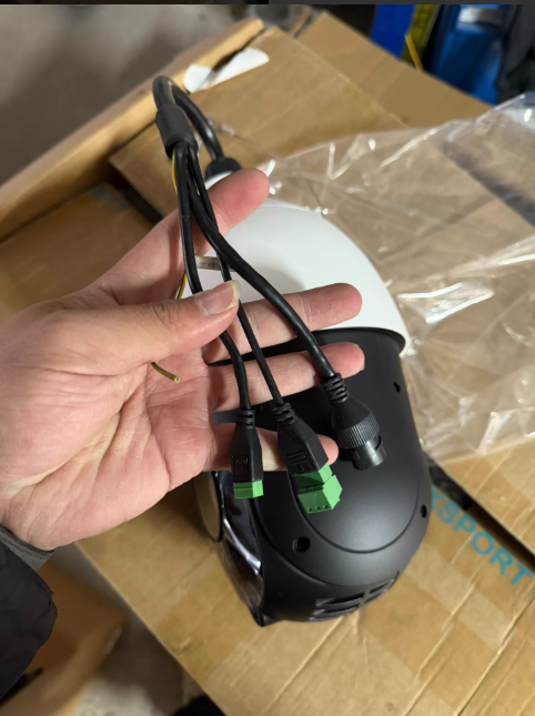 Retired and restored to factory functionality. Hikvision 4423, 4-inch ball camera, 4 million pixels, 23x optical zoom