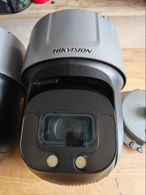 Retired fully functional Hikvision 9-inch ball camera, 4 megapixel 35x optical zoom black light ball camera