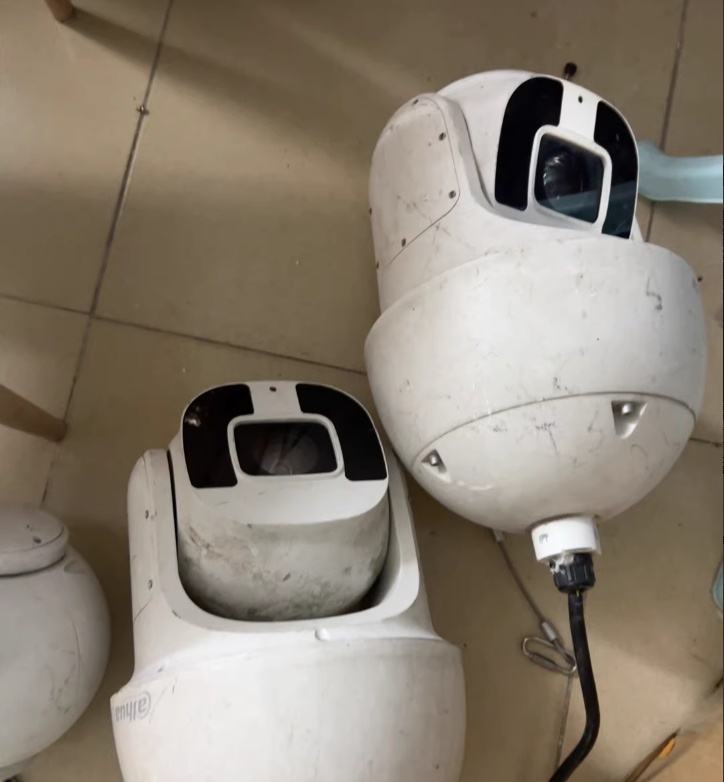 Retired and restored to factory functionality, Dahua 8-inch structured ball machine is in good condition 4 million 32x optical zoom