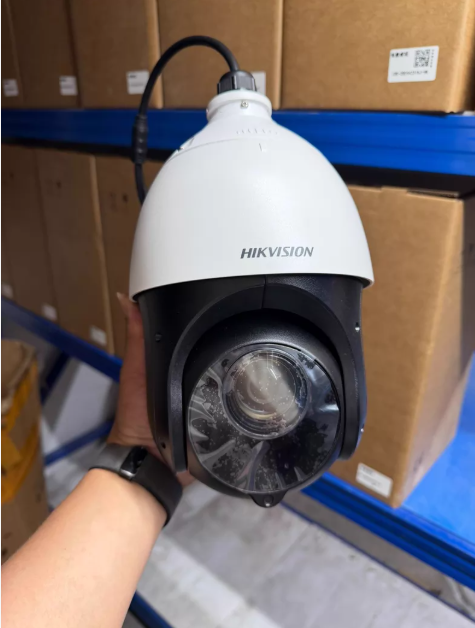 Retired and restored to factory functionality. Hikvision 4423, 4-inch ball camera, 4 million pixels, 23x optical zoom